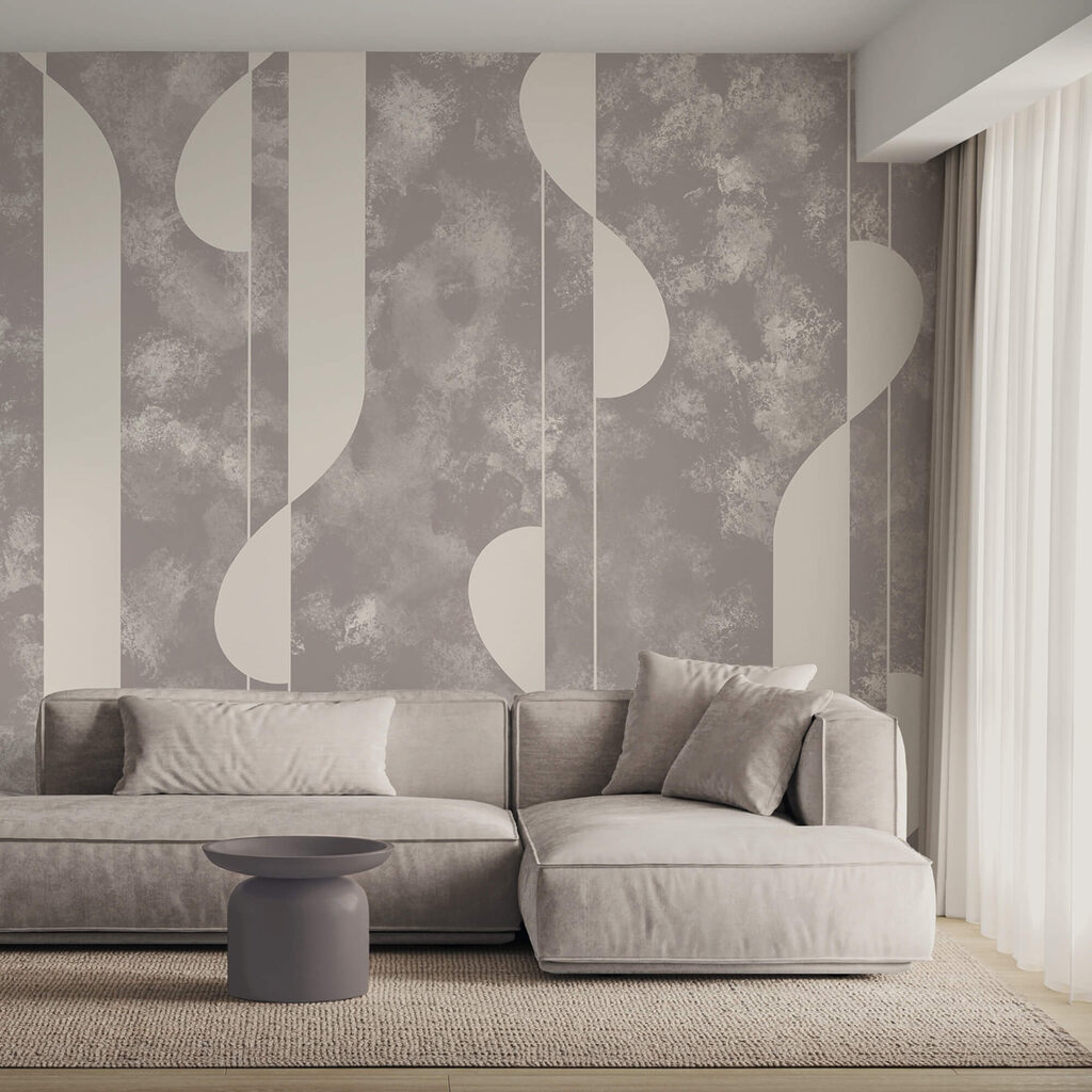 Motivo abstracto en tonos suaves