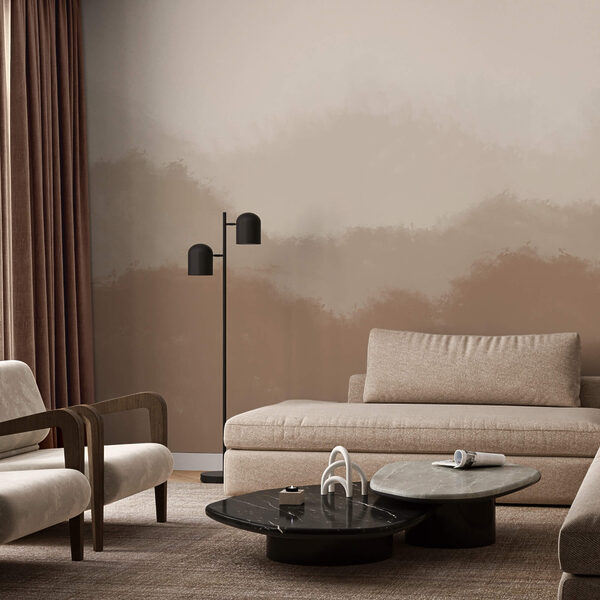 Fondo marrón y blanco