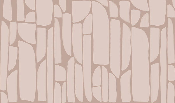 Pattern of white and pink shapes