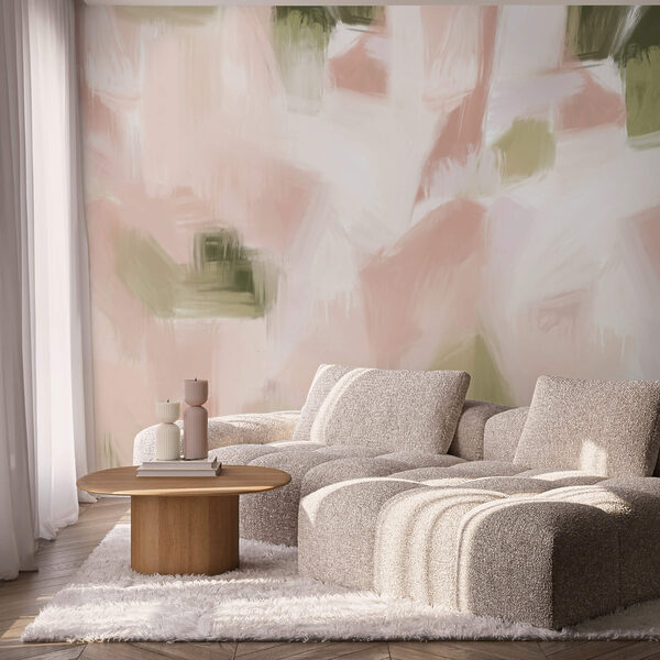 Tonos abstractos en suaves tonos pastel