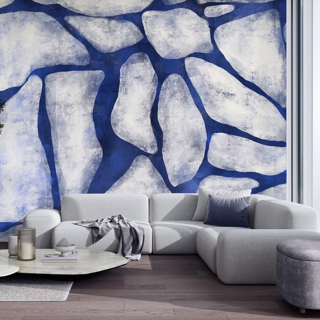 Diseño azul y blanco Diseño azul y blanco