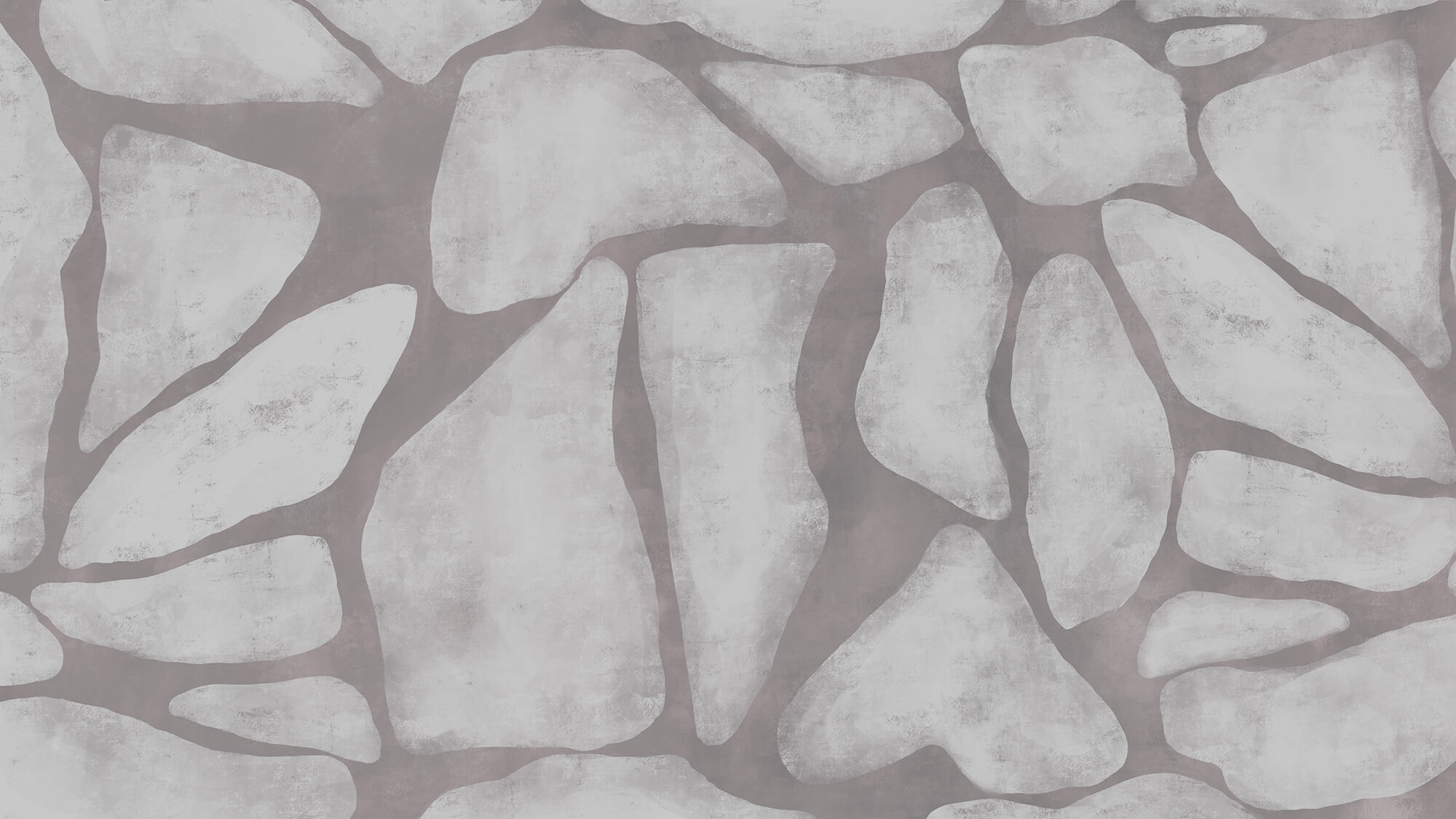 Grey and white rock wall