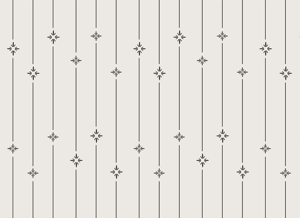 Pattern of stars and lines Pattern of stars and lines