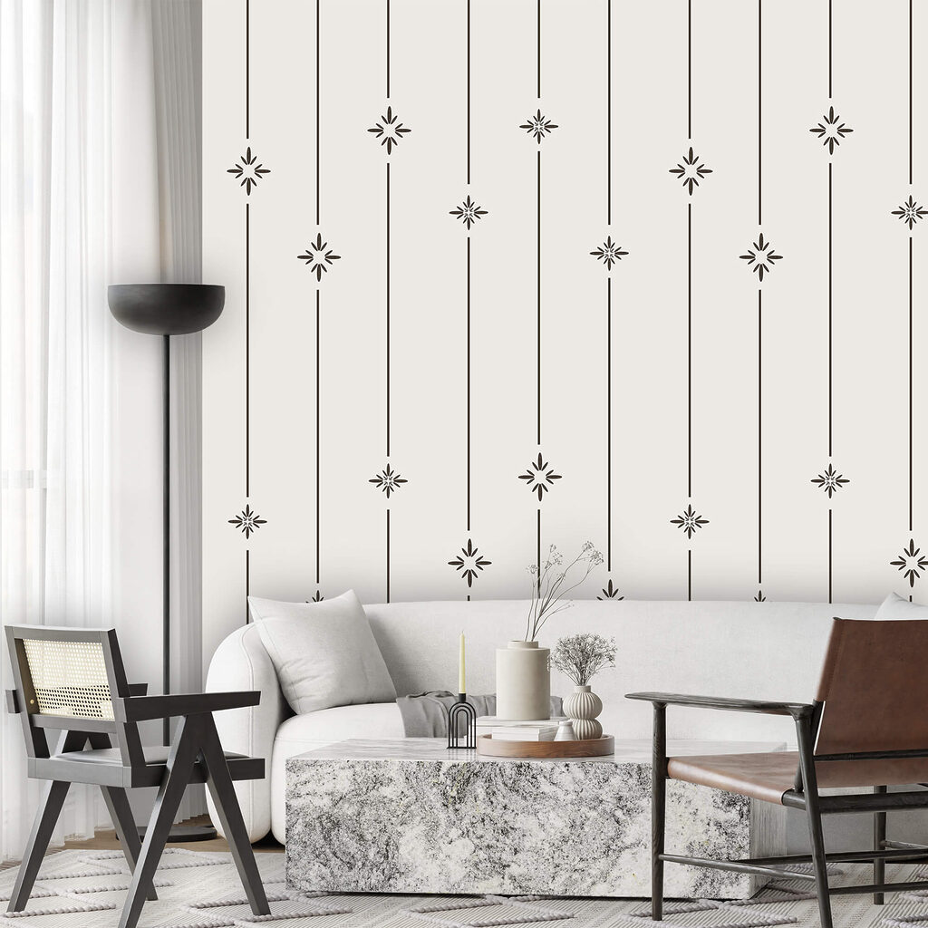 Diseño de estrellas y líneas Diseño de estrellas y líneas