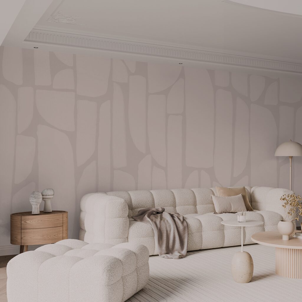Fondo blanco y rosa