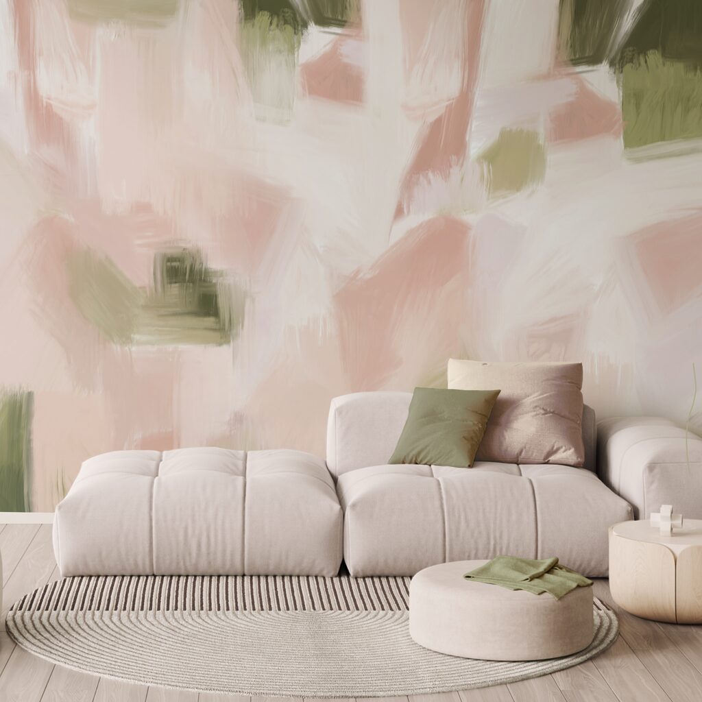Tonos abstractos en suaves tonos pastel