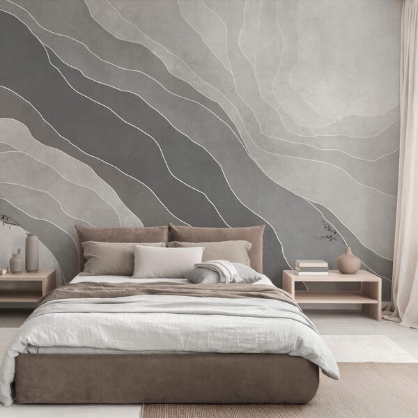Fondo gris y blanco con líneas