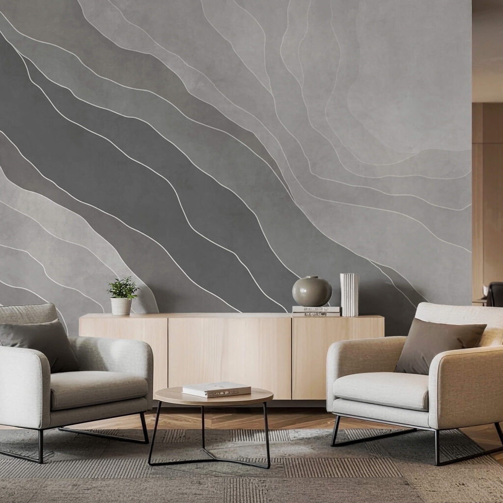 Fondo gris y blanco con líneas