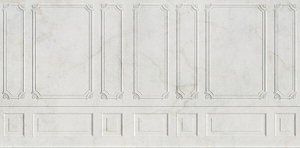 White wall with rectangular designs White wall with rectangular designs