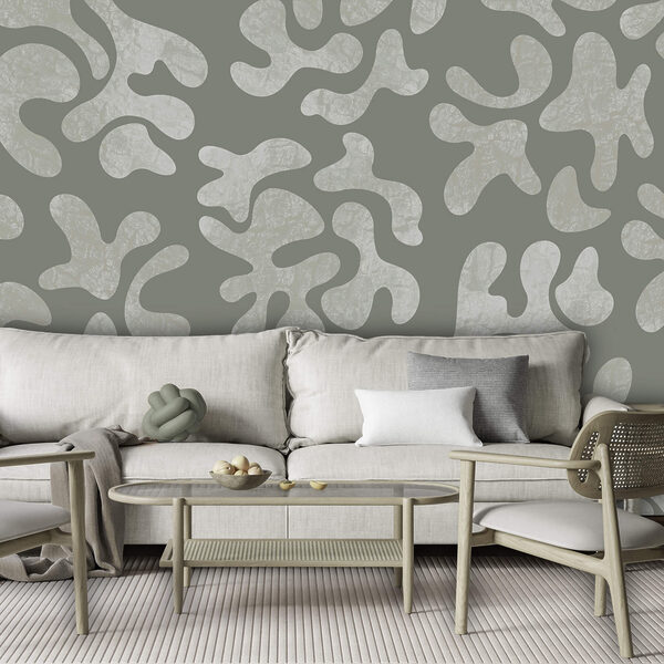 Diseño en gris y blanco