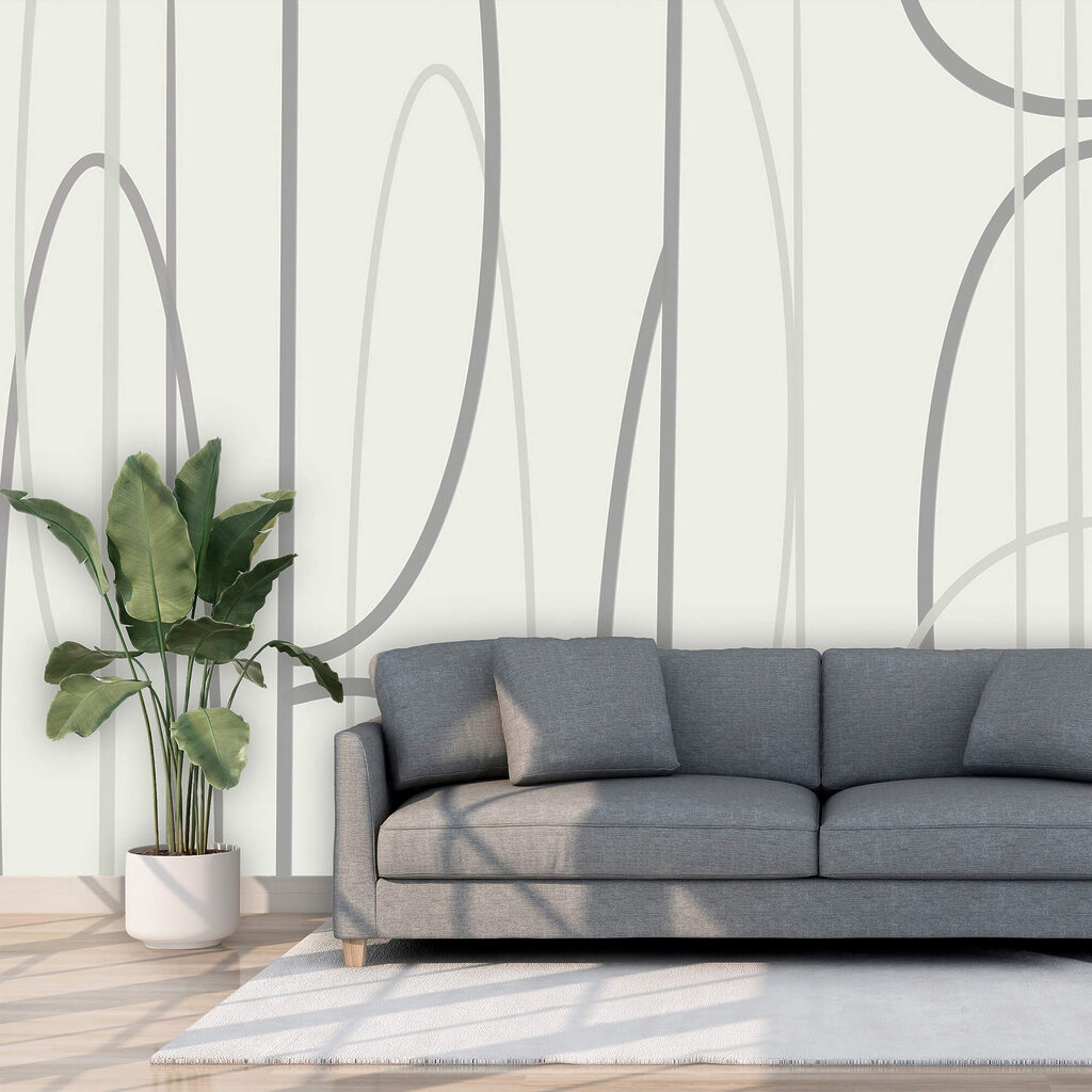 Diseño en gris y blanco