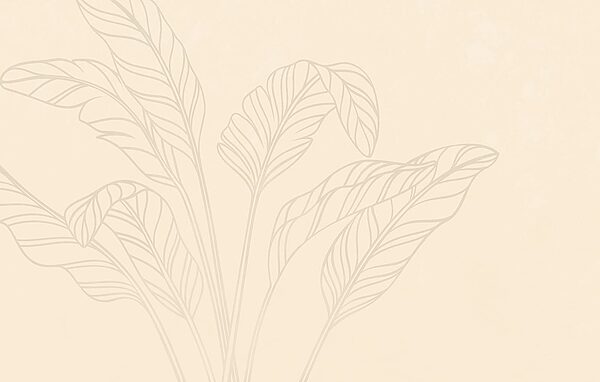 Delicate leaves on a soft backdrop