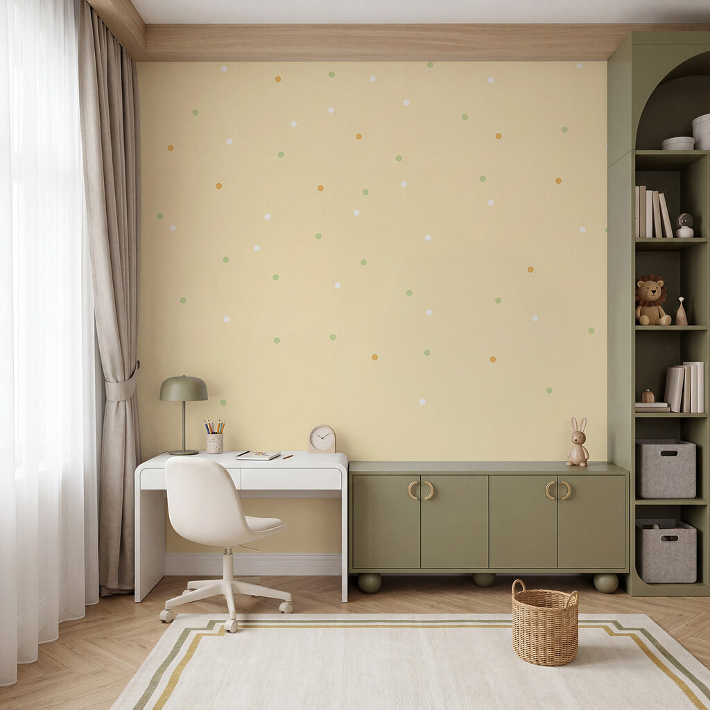 Fondo amarillo con pequeños puntos Fondo amarillo con pequeños puntos