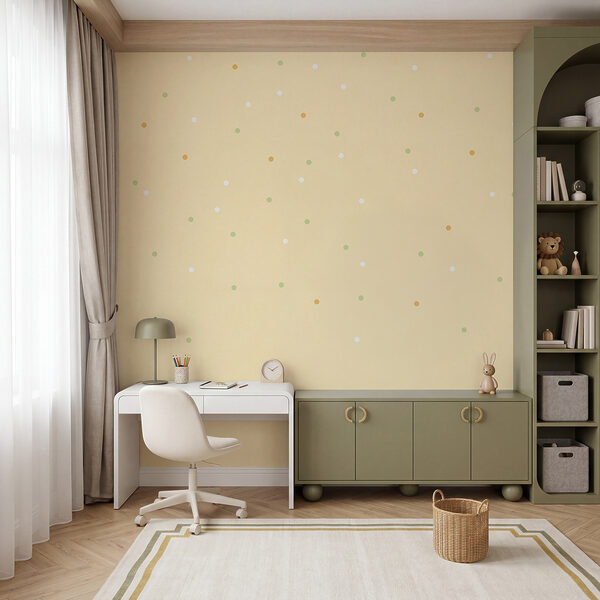 Fondo amarillo con pequeños puntos Fondo amarillo con pequeños puntos