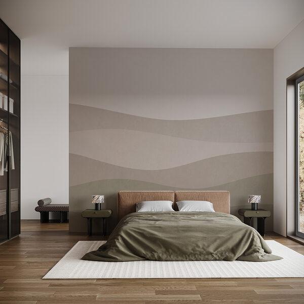 Fondo blanco y gris con olas Fondo blanco y gris con olas