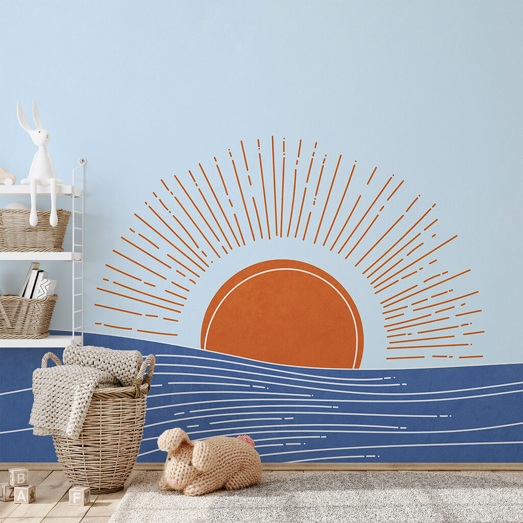 El sol saliendo sobre el agua El sol saliendo sobre el agua