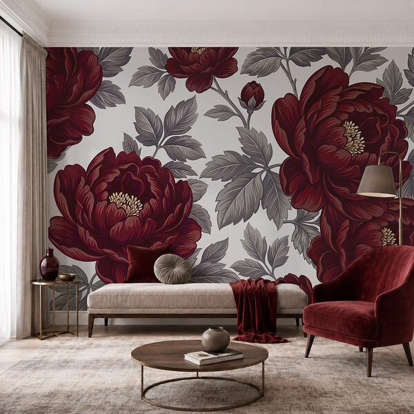 - Elegante diseño floral en colores vivos - Elegante diseño floral en colores vivos