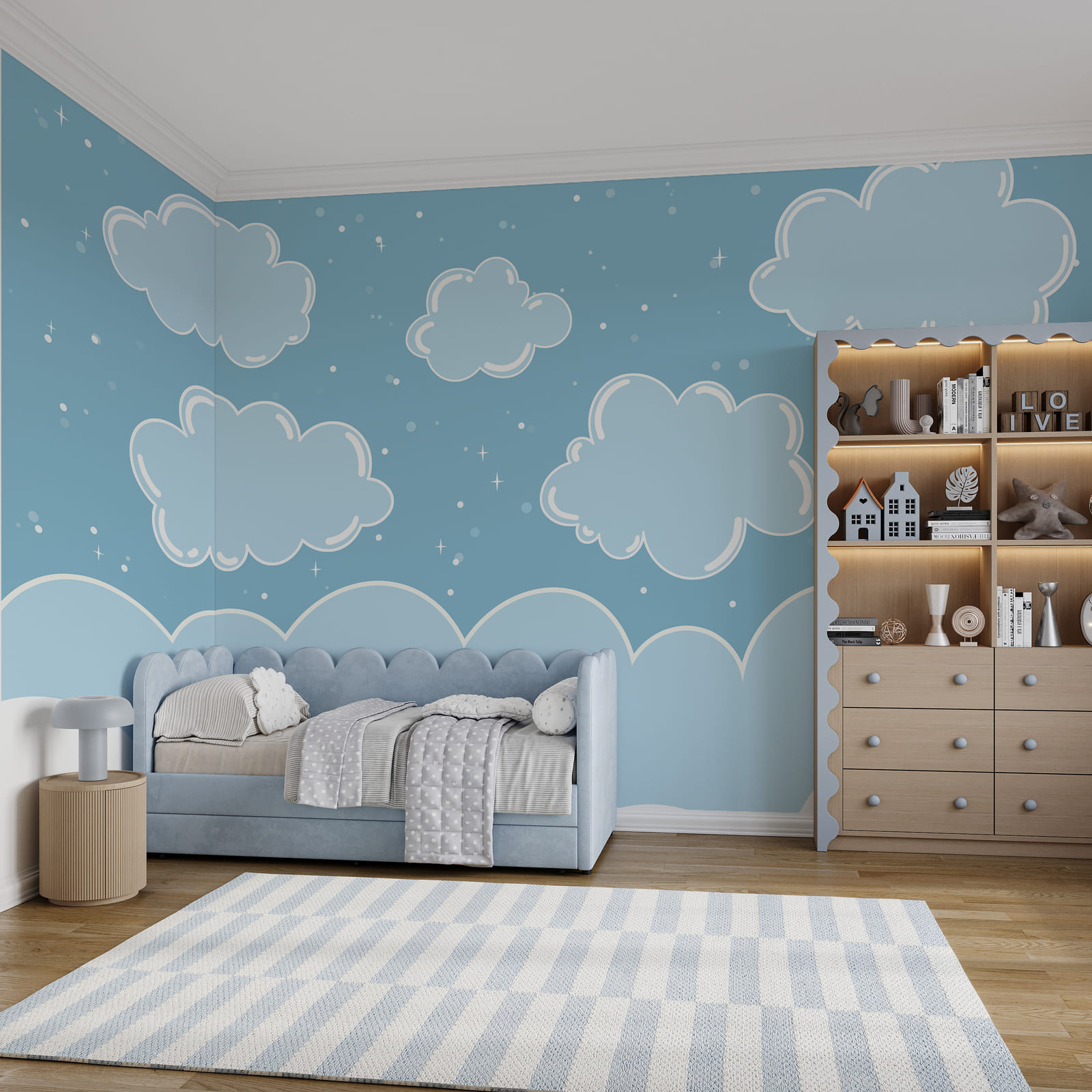 Cielo azul con nubes Cielo azul con nubes