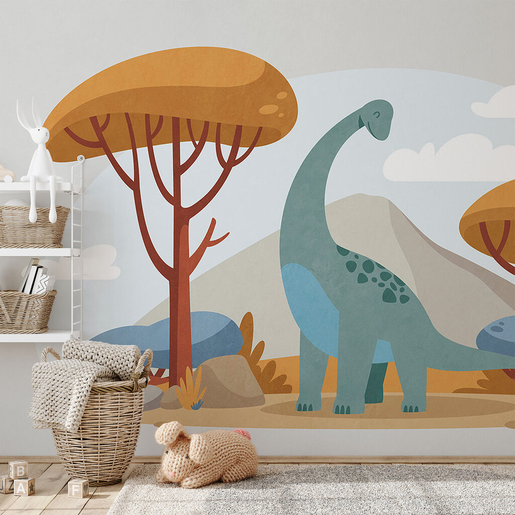 Dibujo de un dinosaurio Dibujo de un dinosaurio