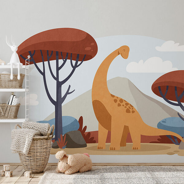 Dibujo de un dinosaurio Dibujo de un dinosaurio