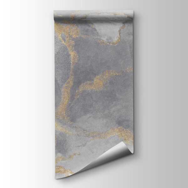 - Fluid patterns in soft gray tones - Fluid patterns in soft gray tones