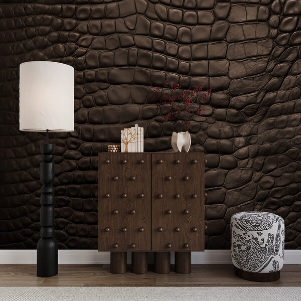 - Elegante superficie oscura con textura