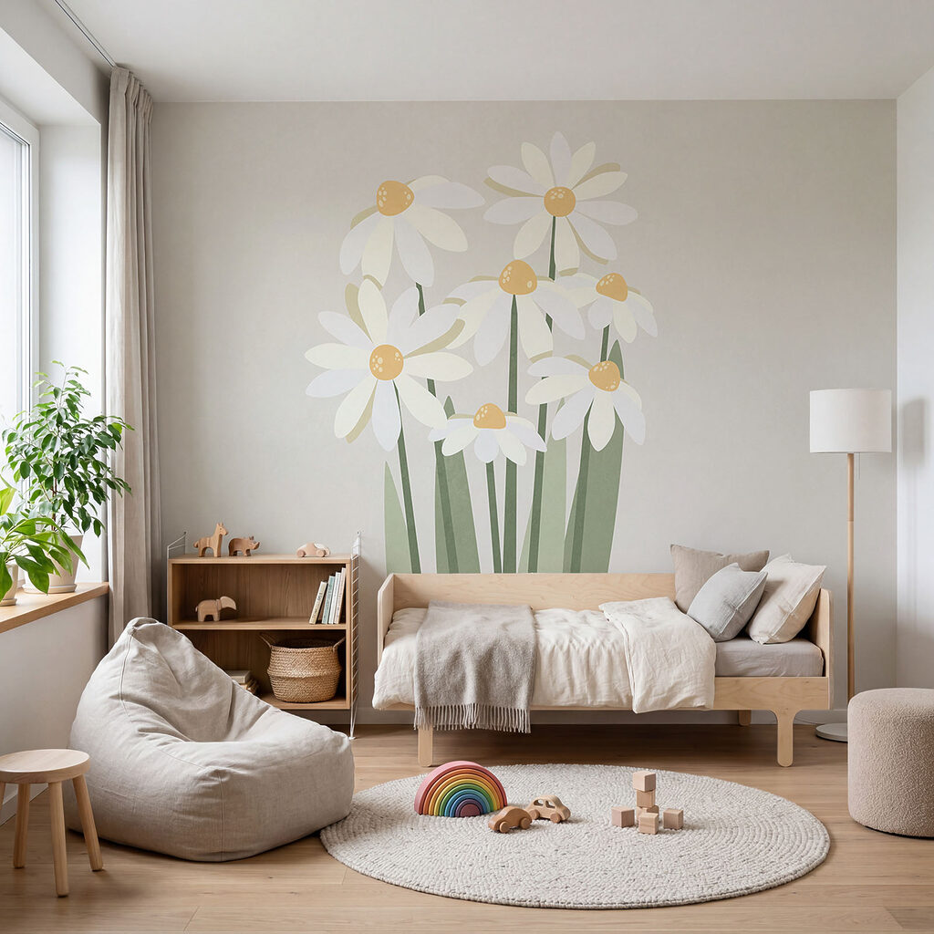 Ramo de flores blancas