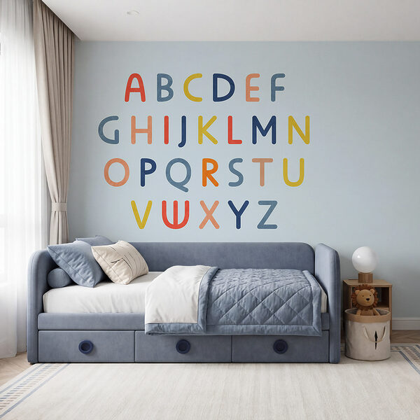 Conjunto de letras de colores Conjunto de letras de colores