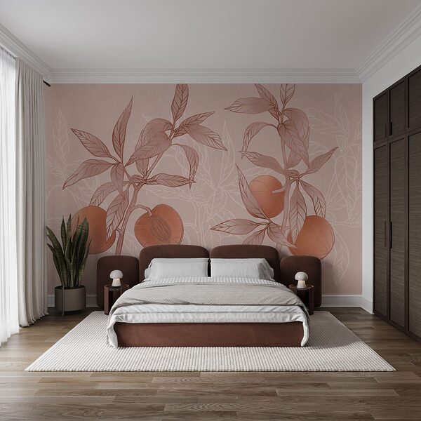 Planta con frutos y hojas