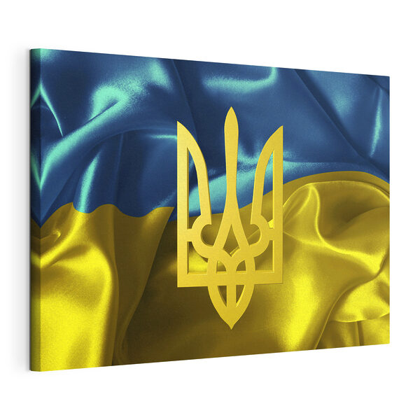 Cuadros Ukraine's Vibrant Emblem Waves (SKU: s26671) Cuadros Ukraine's Vibrant Emblem Waves (SKU: s26671)