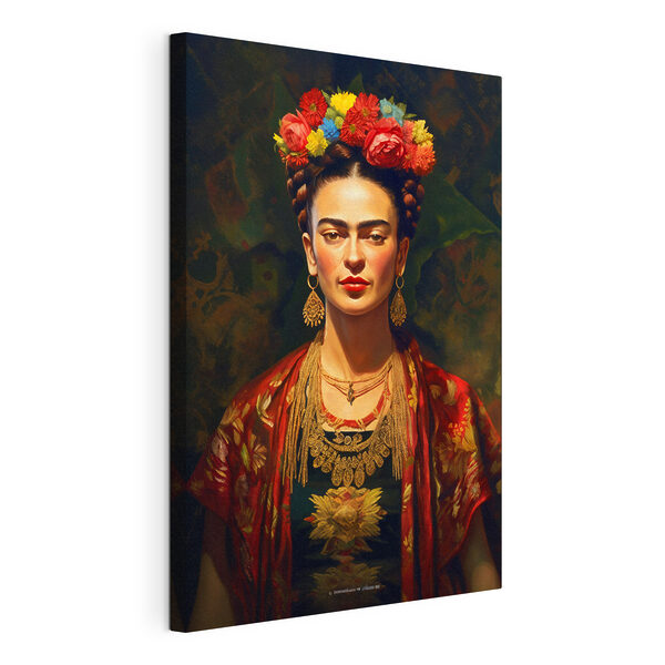 Cuadros Una mujer con flores en el pelo (SKU: s32864) Cuadros Cuadros Una mujer con flores en el pelo (SKU: s32864)