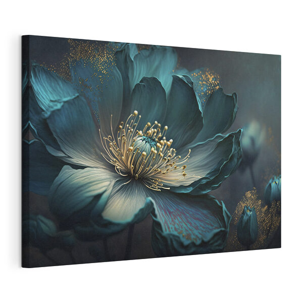 Cuadros Cuadros Un primer plano de una flor (SKU: s34854)