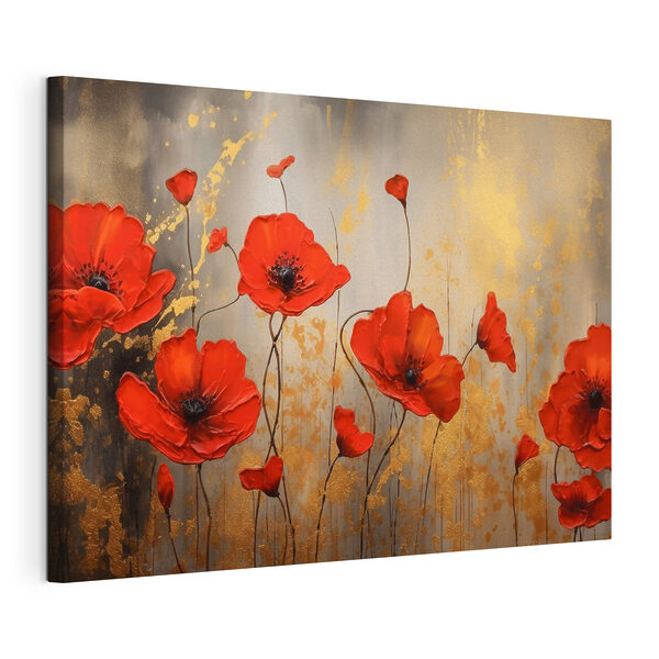 Cuadros Un cuadro de flores rojas (SKU: s35515) Cuadros Cuadros Un cuadro de flores rojas (SKU: s35515)
