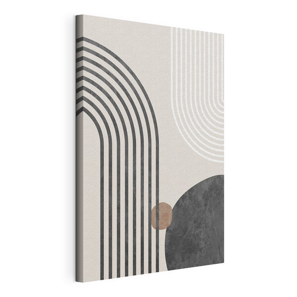 Cuadros Abstract lines and shapes in harmony (SKU: s36493) Cuadros Abstract lines and shapes in harmony (SKU: s36493)