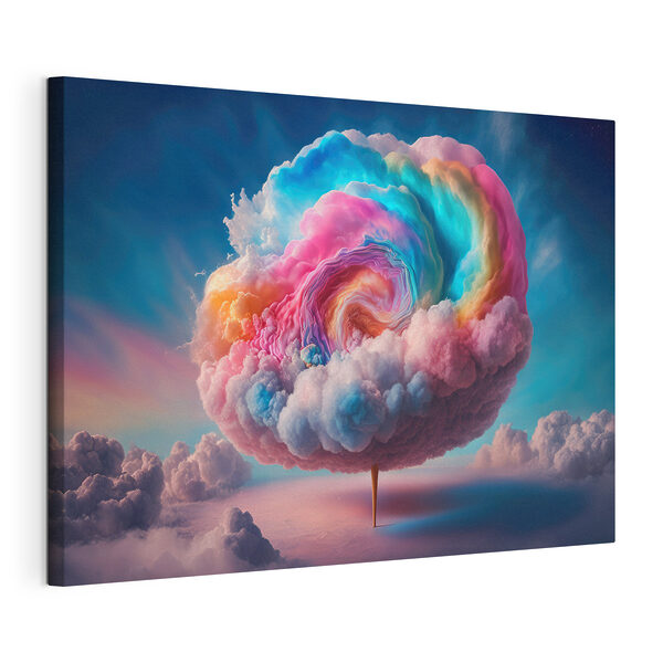 Una nube de colores en el cielo Cuadros Una nube de colores en el cielo