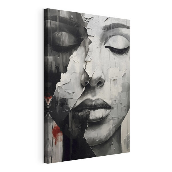 Cuadros Un cuadro que representa el rostro de una mujer (SKU: s37068) Cuadros Cuadros Un cuadro que representa el rostro de una mujer (SKU: s37068)