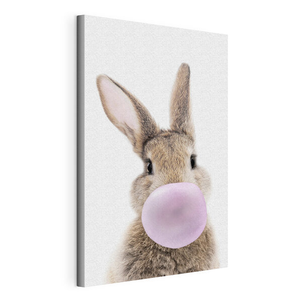 Un conejo con un chicle Cuadros Un conejo con un chicle