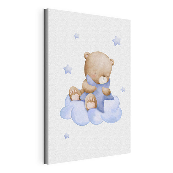 Cuadros Un osito de peluche sobre una nube (SKU: s37919v1) Cuadros Cuadros Un osito de peluche sobre una nube (SKU: s37919v1)