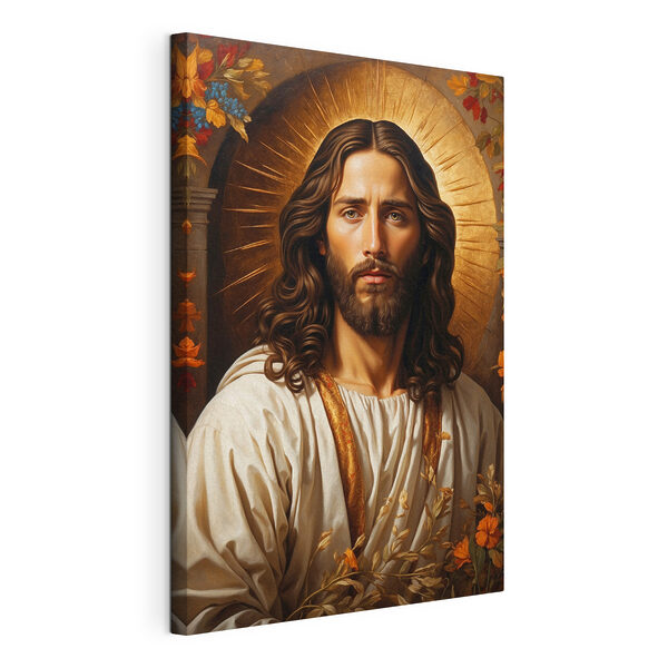 Cuadros Haló otoñal, mirada serena y sagrada (SKU: s38123) Cuadros Cuadros Haló otoñal, mirada serena y sagrada (SKU: s38123)