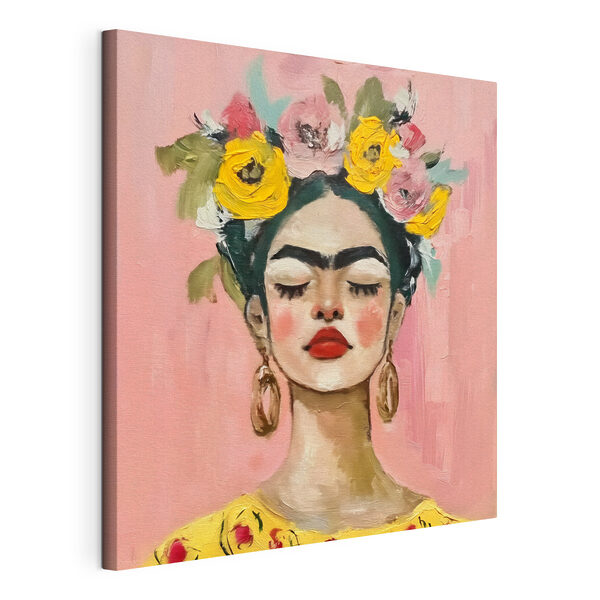 Cuadros Un cuadro de una mujer con flores en el pelo (SKU: s38292) Cuadros Cuadros Un cuadro de una mujer con flores en el pelo (SKU: s38292)