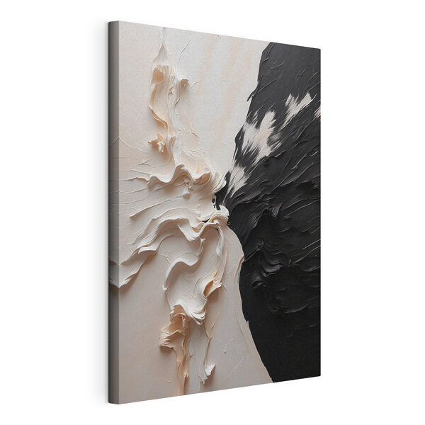 Cuadros Una pintura en blanco y negro