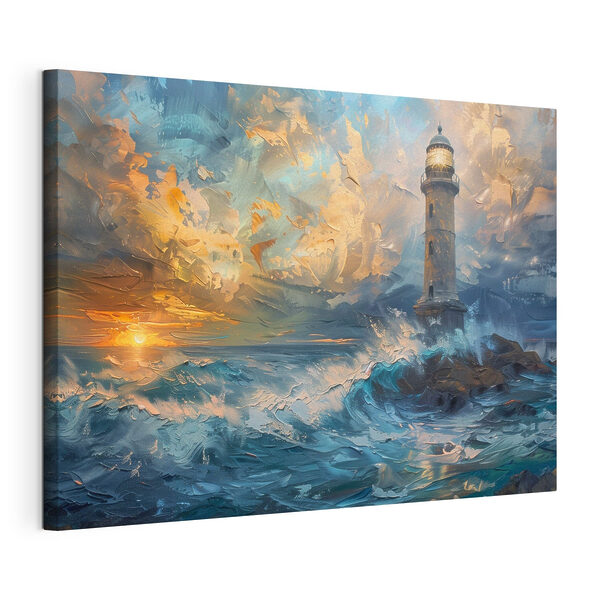 Cuadros Cuadros Un faro en el océano (SKU: s38470)