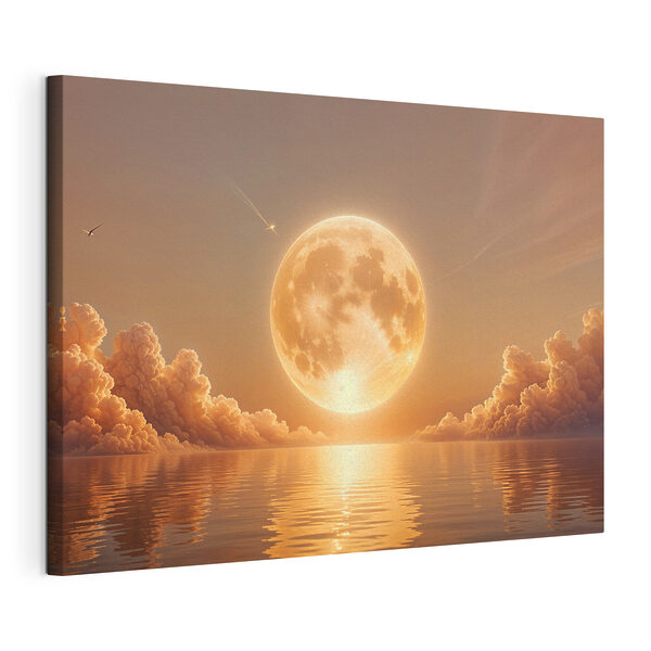 Cuadros La luna y las nubes en el cielo (SKU: s39403) Cuadros Cuadros La luna y las nubes en el cielo (SKU: s39403)