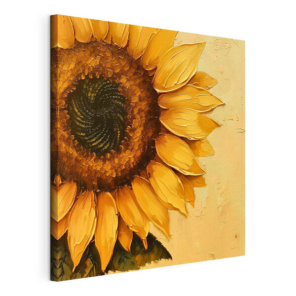 Cuadros Cuadros Cuadro de un girasol (SKU: s39688)