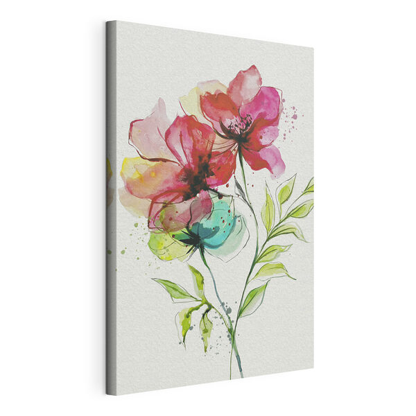 Cuadros Cuadros Pintura de flores y hojas (SKU: s39767)