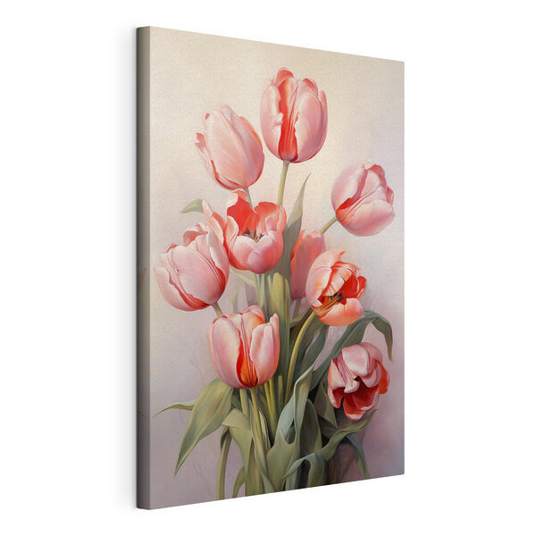 Cuadros Cuadros Cuadro de tulipanes rosas (SKU: s39832)