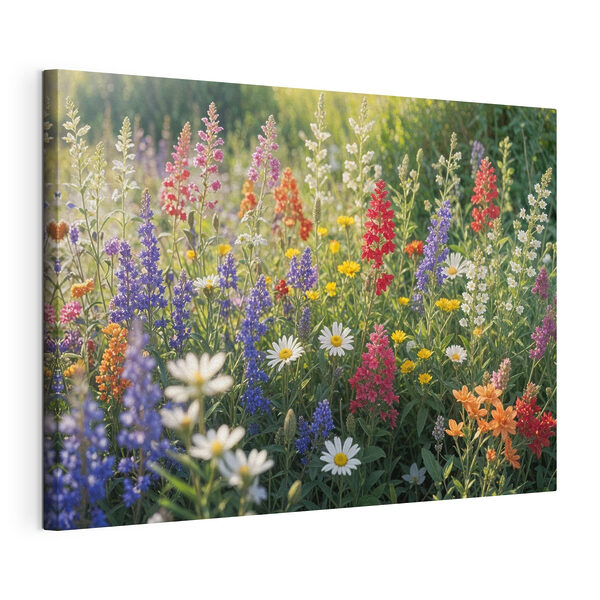 Cuadros Cuadros Campo de flores de colores (SKU: s40390)