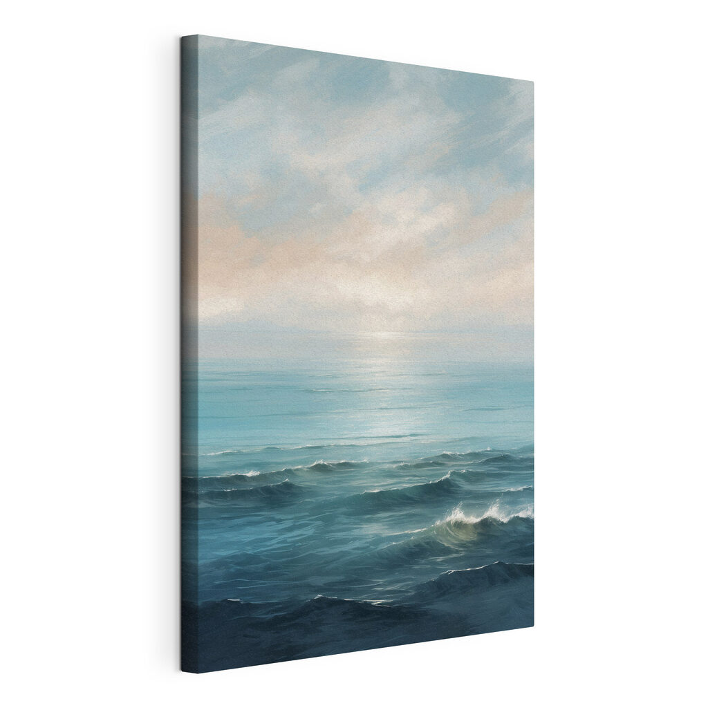 Large body of water with waves
