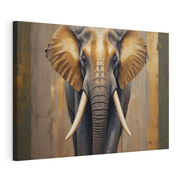Cuadros Cuadros Un elefante con orejas grandes (SKU: s40544)