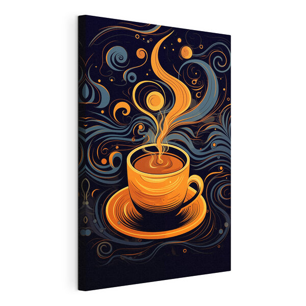 Cuadros Taza de café con humo (SKU: s41501) Cuadros Cuadros Taza de café con humo (SKU: s41501)